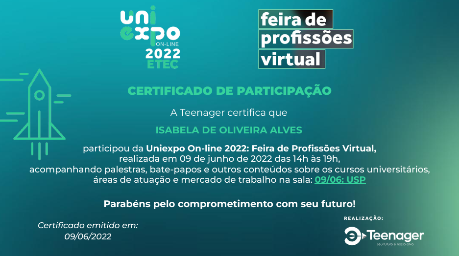 certificado USP