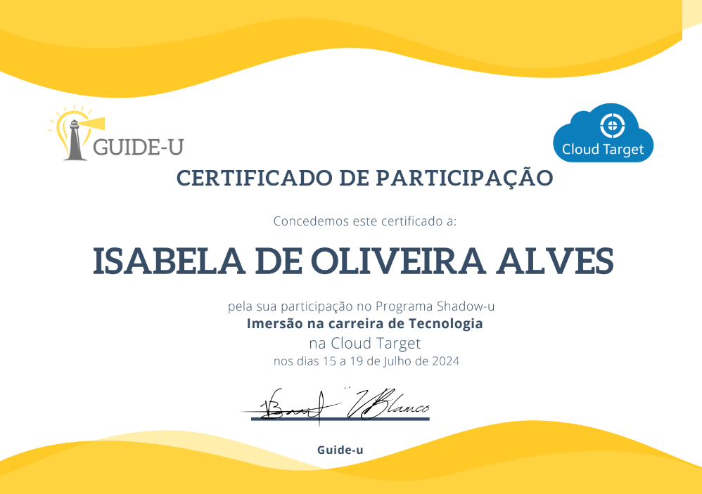 certificado Guide-U